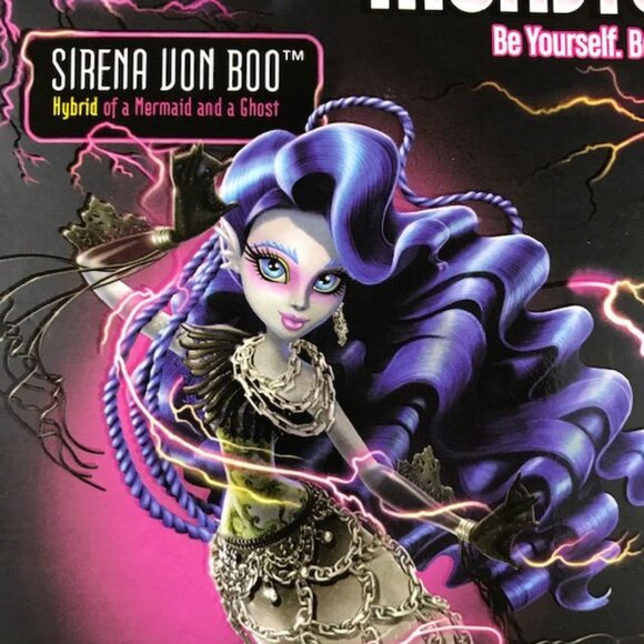NWOT Monster High SIRENA VON BOO Freaky Fusion - Picture 9 of 16